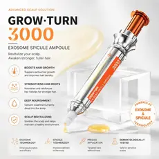 GROWTURN Exosome Spicule Ampoule 10ml|Hair Loss Scalp Care|4th Gen Exosome|Korean Hair Growth Ampoule
