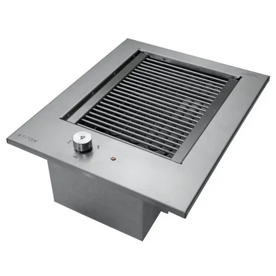 Churrasqueira Grill Elétrica de Embutir Diamond Fine 50x40cm 2400W Titan