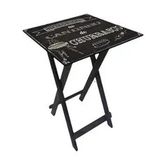 Mesa Dobrável de Madeira Versátil  Ideal para Lazer