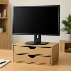 Gavetas Suporte Organizador de Mesa Gaveteiro Madeira
