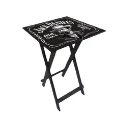 Mesa Dobrável em Madeira Quadrada  Conforto e Estilo para Reuniões  e Lazeres
