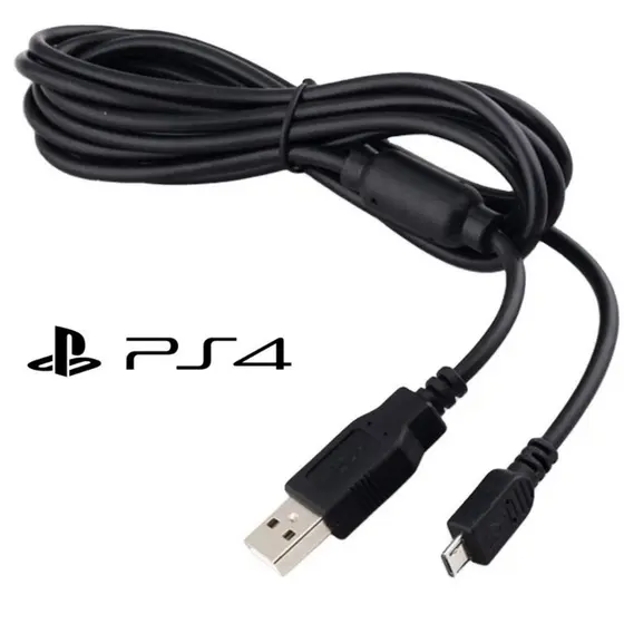 Cabo Carregador para Controle PS4 1,5m