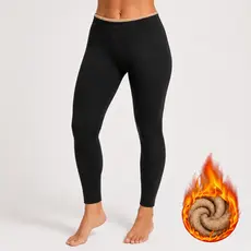 Calça Térmica Segunda Pele Feminina Legging Frio Intenso Respirável Antiodor Proteção UV50