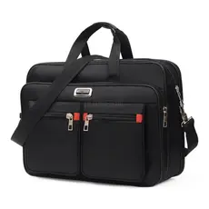 Bolsa Maleta Porta Notebook Pasta Executiva em Nylon com Alça