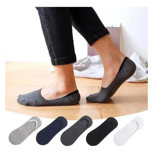 Kit De 12 Pares Meias Sapatilha Invisível Algodão Soquete Sapatilha Masculino Feminino Cores