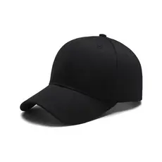 Boné Feminino Masculino Aba Curva Liso Unissex Bom
