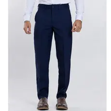 CALÇA SOCIAL MASCULINA SLIM EM OXFORD COM CORTE EM ALFAIATARIA IDEAL PARA EVENTOS, TRABALHO E IGREJA.