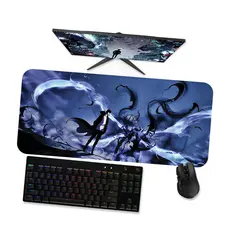 Mouse Pad Gamer Grande  SOLO LEVELING JIN WOO E BERY 1  90x40 80x40 60x40 70x30 45x40