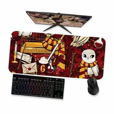 Mouse Pad Gamer Grande  Harry Potter Grifinória Gryffindor 2  90x40 80x40 60x40 70x30 45x40