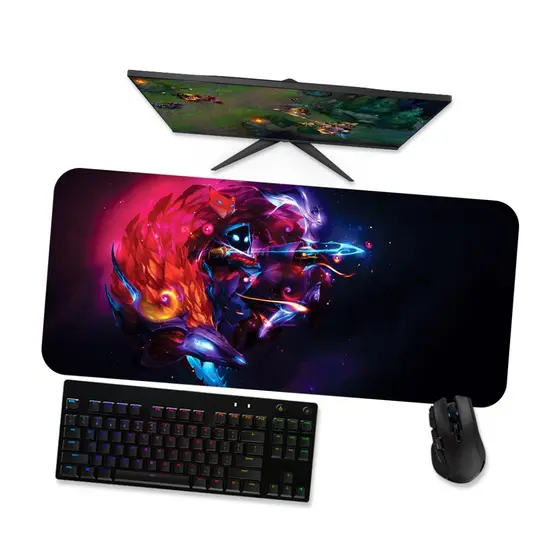 Mouse Pad Gamer Grande LoL KINDRED 2 LoL 90x40 80x40 60x40 70x30 45x40