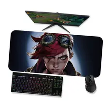 Mouse Pad Gamer Grande LoL Arcane Vi 2 LoL 90x40 80x40 60x40 70x30 45x40