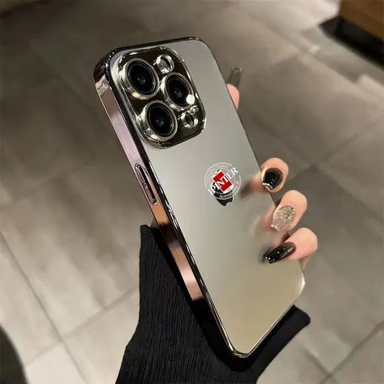Capa Luxuosa De Vidro Fosco AG Para iPhone Air 17 16 15 14 13 12 11 Pro Max Com Proteção De Lente De Câmera