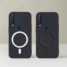 Para Philco Hit P10 Capa Protetora De Silicone TPU Macio Anti-Queda Traseira Com Adesivo Magnético