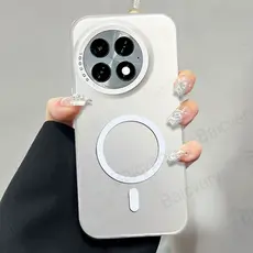 Para Tecno Camon 30S/Pro Colorido Prata IMD Capa Protetora À Prova De Choque Com Adesivo Magnético