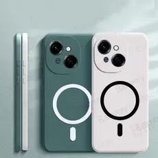 Para Tecno Spark GO 1S/1/2025/POP 9 4G Capa Protetora Completa Macia Com Adesivo Magnético