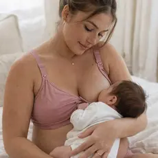 Sutiã Amamentação Sem Aro com Fecho Click Frontal Conforto Sustentação Alça Larga Pós Parto