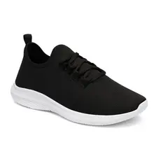Tênis Esportivo Masculino/Feminino Preto Casual Confortável Caminhada Leve