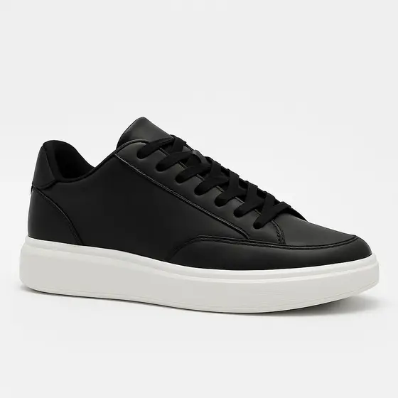 tenis casual sapatenis masculino sola reta alta