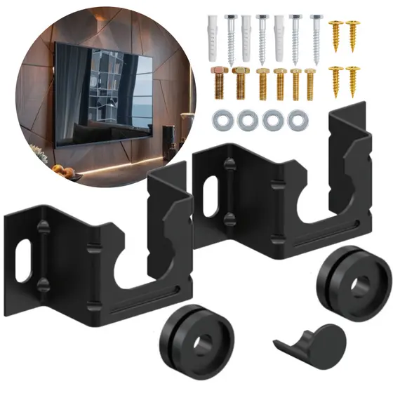 Suporte Universal Fixo Para Smart TV LED LCD 4K Parede Painel 10 24 32 43 50 55 60 75 100 Polegadas