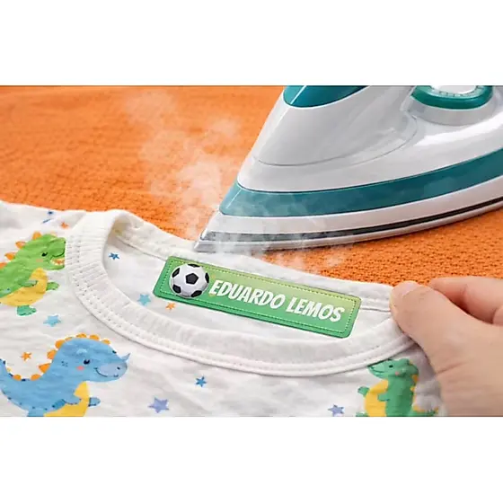 Etiqueta Termocolante Personalizado Escolar Uniforme Com Nome Melhor Qualidade do mercado