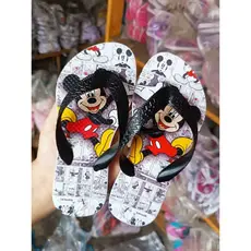 Chinelo infantil Patrulha Canina Infantil Super Heróis Stitch Lilo Macio Estampas - Sandália de Dedo