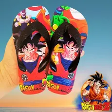 Chinelo Sandalia de Dedo Masculino dragon ball Z Patrulha canina Sonic Minions Ben 10 Menino LANÇAMENTO