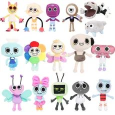 Dandy's World Brinquedos de pelúcia, Roblox Abandonado Poppy brinquedos de pelúcia Presente de aniversário para fãs de m