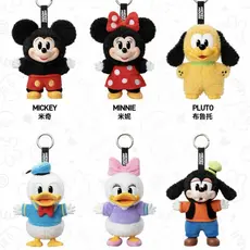 Mickey Family Anime Mickey Mouse Brinquedo de Pelúcia Chaveiro Edição Limitada Presente de Dia das Crianças