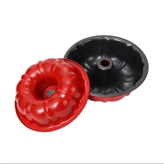 Forma Pudim Bolo Grande Redonda Antiaderente Forneavel Utensílio de Cozinha