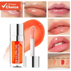 Óleo De Mel Labial YOUNG VISION: Plumping, Nutritivo, 6ml, Batom De Maquiagem Com Brilho Semelhante A Vidro