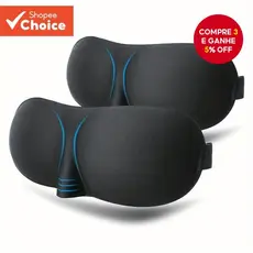 Máscara De Dormir Com Contorno-Capa Blackout Macia Para Viagens , Cochilos , Meditação , Homens E Mulheres ​ 3D 3D