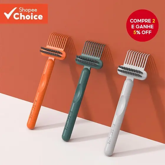 1PC Pente Escova De Limpeza Oca airbag Simples Cabelo Encaracolado Ferramenta Garra