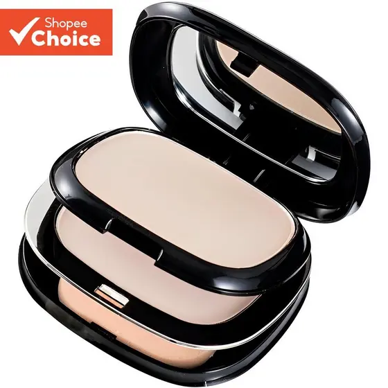 Pó Duplo Festive Glow : Compacto De Controle De Óleo E Hidratante Com Acabamento Radiante + Puff De Veludo