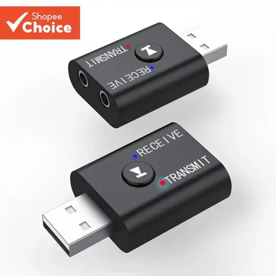 Transmissor Receptor De Áudio Bluetooth 5.0 3.5MM AUX RCA Adaptador Sem Fio USB Para Alto-Falante De Kit De Carro