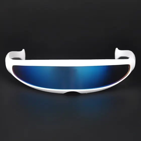 Óculos De Sol Com Viseira X-Men Cyclops | Armação Leve De Lente Espelhada UV400 Para Comic-Con/Party