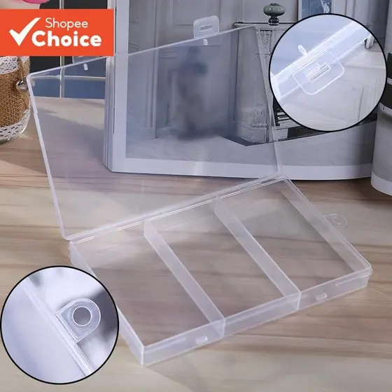 Caixa De Armazenamento Transparente , Organizador Que Economiza Espaço Para Itens De Mesa E Domésticos
