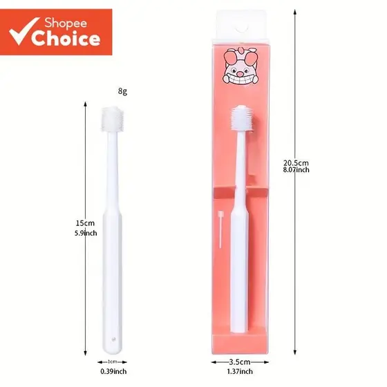 Escova De Dentes De Silicone Para Cães E Gatos , Suprimentos , Produto Saúde Bucal De Animais
