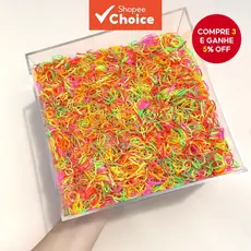 Conjunto De Elásticos De Cabelo Coloridos-Faixas De Borracha Macias Sem Emaranhado Para Crianças , Suportes De Rabo De C