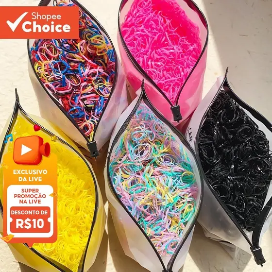Laço De Cabelo Infantil Macio Para Meninas , Sem Emaranhados , Suporte De Rabo De Cavalo , Conjunto De Faixas Elásticas