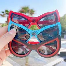 Óculos De Sol Infantis Spider Design Com Proteção Uv Para Meninos E Meninas