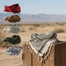 Cachecol Unissex Universal - Proteção Leve Contra Sol e Vento para Excursões no Deserto/Exterior/Vida Diária
