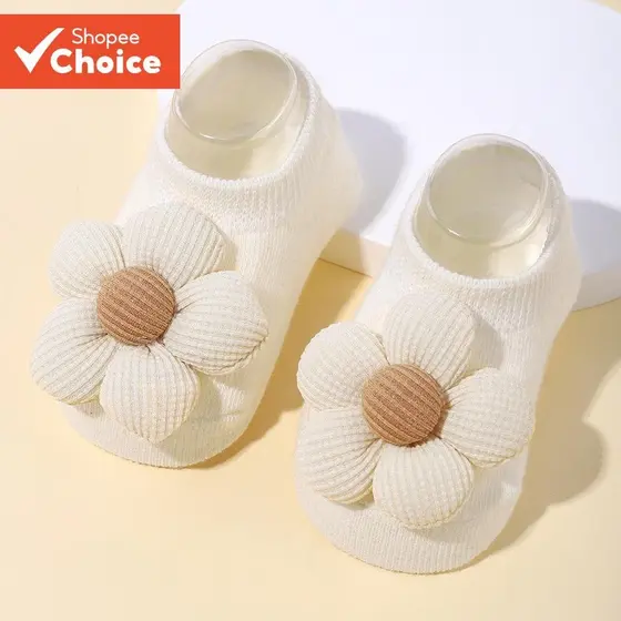 Meias Fofas Para Bebês Recém-Nascidos Meninas | Infantis Curtas Com Laço De Turbante De Nylon Macio De Malha Elástica