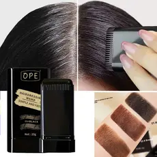 Bastão De Tintura Rápida Para Cobertura De Cabelo Cinza De Longa Duração Com Pincel Presente De Feriado