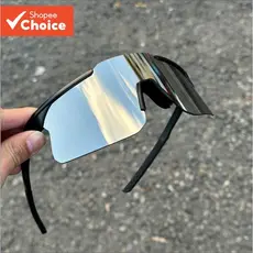 Óculos De Sol Unissex À Prova De Vento Para Ciclismo – Proteção UV Com Armação Grande Emagrecimento Facial Adequado Ativ
