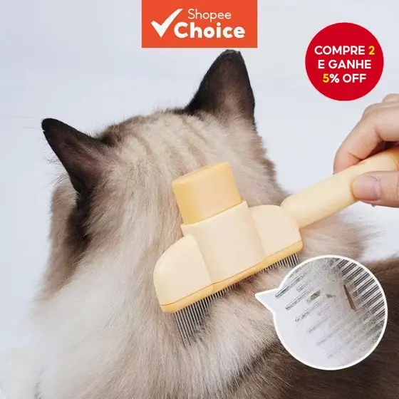 Pentes Profissionais Para Pulgas E Gatos , Cães , Escova Flutuante Remoção De Pelos , Ferramenta De Limpeza , Pente De A