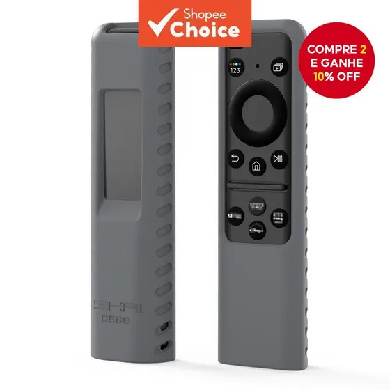 Capa de controle remoto em silicone para Samsung BN59-01432 2023 2024 TV inteligente Solar Recarga Controle remoto Caso