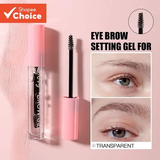 Creme Modelador De Sobrancelha Em Gel Transparente , Longo Prazo , Fixo , À Prova D'água , Tingimento Sem halo , Feminin