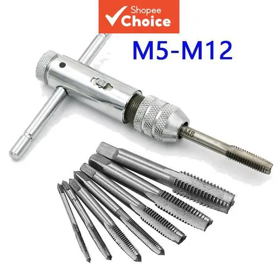 Um Conjunto De Seis Peças Com Alça Em T , Chave De Fenda Reversível , Suporte M3-M8 , Kit De Ferramentas De Reparo De Ro