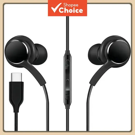 Fones De Ouvido Com Fio Tipo C 3.5 Mm Intra-Auriculares Dispositivos De Compatibilidade