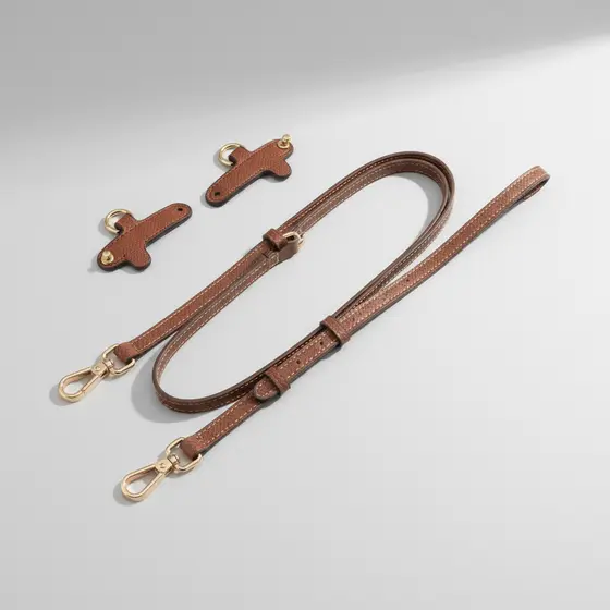 Acessório de conversor de alça transversal de couro para bolsa Mini Longchamp - Alça de ombro sem perfuração